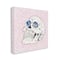 Stupell Industries Pink Roses Crystal Eyes Skull Canvas Wall Art